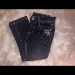 Arizona Jeans With Butterfly Embellishment